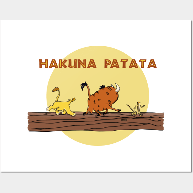 Hakuna Patata Wall Art by JuliaSC